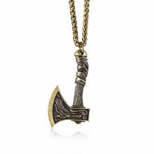 Laden Sie das Bild in den Galerie-Viewer, Viking Jewelry Die Hammer-Symbol-Anhänger-Halskette
