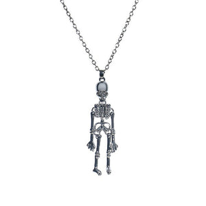 Hold Hands Till Dead Halloween Esqueleto Fantasma Cráneo Collar magnético