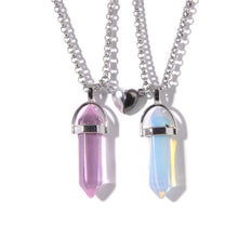 Load image into Gallery viewer, Pendulum Pendant Necklaces For Women Men Heart Distance Couple Necklace
