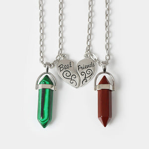 Pendulum Pendant Necklaces For Women Men Heart Distance Couple Necklace