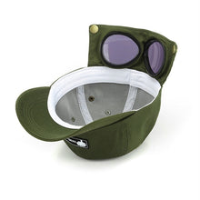 Cargar imagen en el visor de la galería, Pilot Aviator Hat Personalidad Gafas de sol Sombrero
